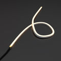 side bending warm white neon flex looped full view
