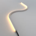 top bending warm white neon flex s curved with wiring