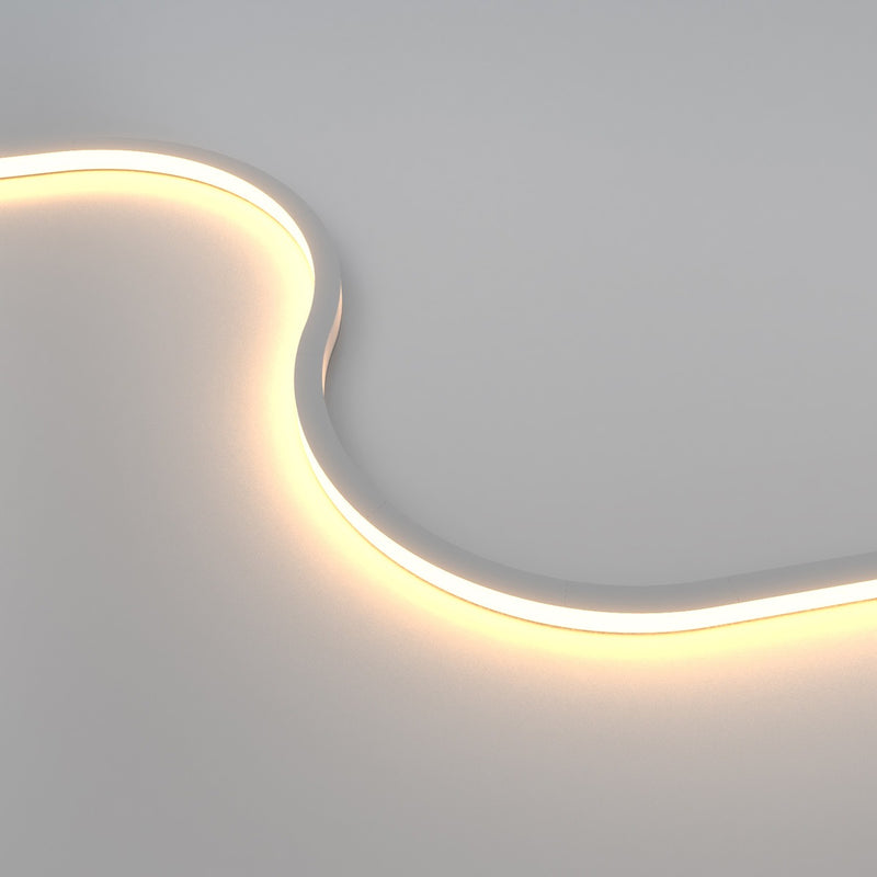 top bending warm white neon flex strip bright light