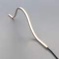 top bending warm white neon flex arched full view