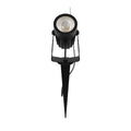 3w, Black LED Spike Light - close up