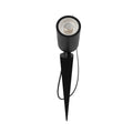 7w, Black LED Spike Light - front