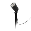 7w, Black LED Spike Light - side shot