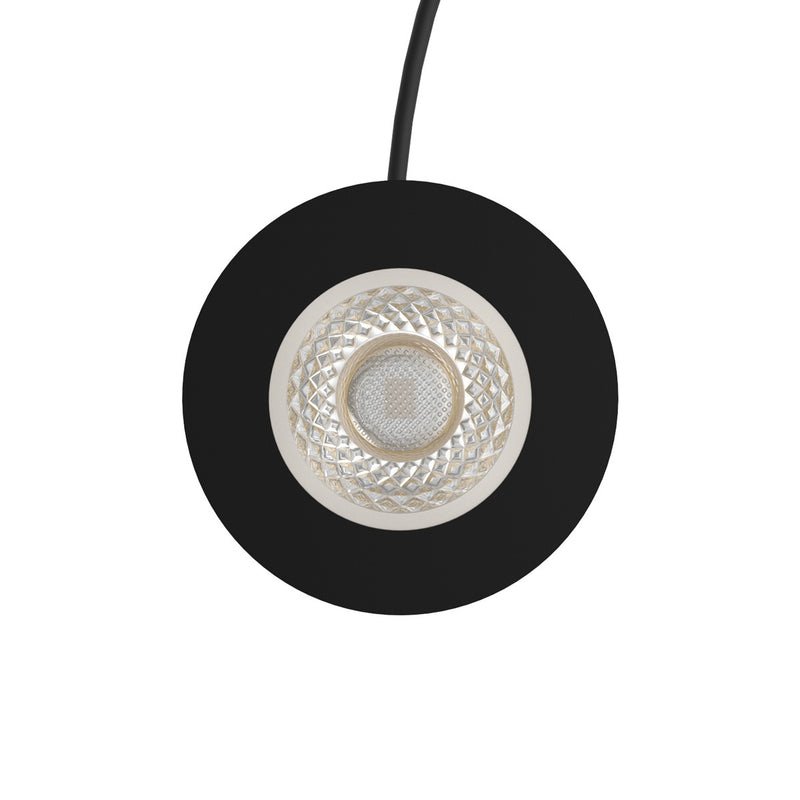 65mm, 5W Black Ground Light - top
