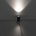 78mm, 10w Black Ground Light - full shot - lighted