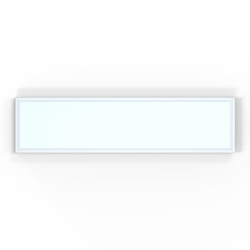 top of a surface mounted LED panel with natural white light