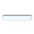 full shot of a surface mounted 1200x300 LED panels with cool white light