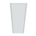 full view of a 1200 x 300mm led panel light