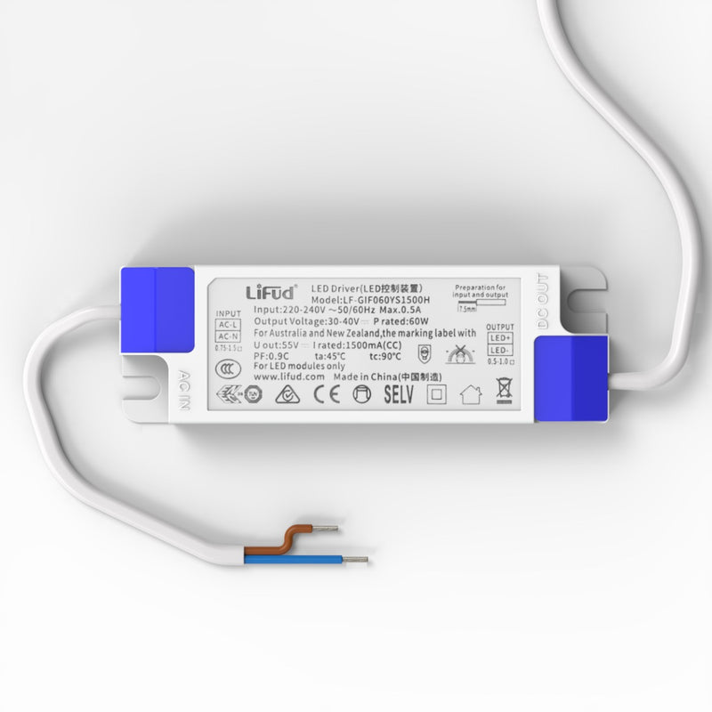 Pack of 18 Pro LED Panel, 595*595mm, TPa - Switchable LED Colour Incl Warm White (LED driver close-up 1)