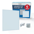 Pack of 6 Pro LED Panel, 595*595mm, TPa - Switchable LED Colour Incl Warm White (close-up with box)