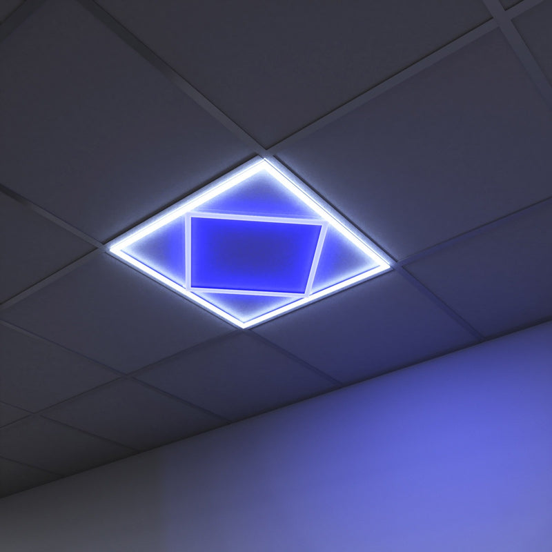 cool white edge lit LED panel