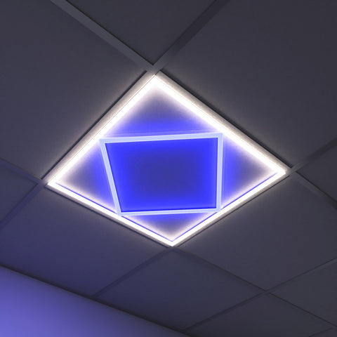 natural white edge lit LED panel