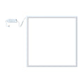edge-lit LED panel with power supply