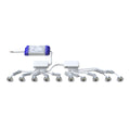 pack of 10 LED plinth lights with LED driver