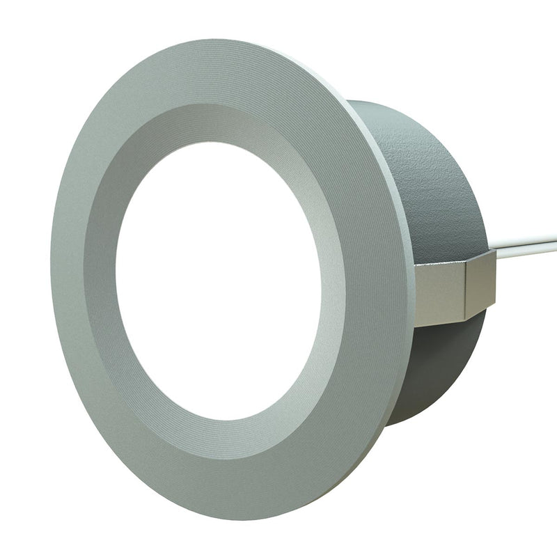 Simple Lighting Round 30mm LED Plinth Light - Natural White