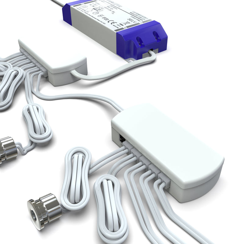 LED driver with terminals