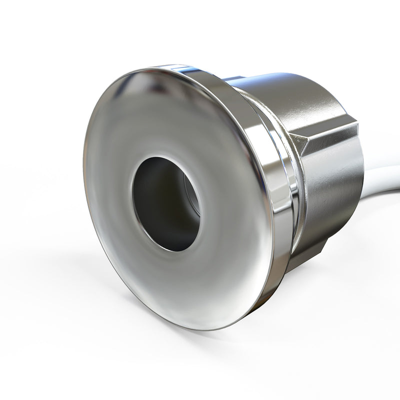 side of a microdot LED plinth light