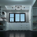 full shot of a kitchen with mounted microdot LED plinth lights