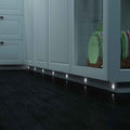 side full shot of a kickboard with mounted microdot LED plinth lights