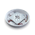inside an emergency LED bulkhead