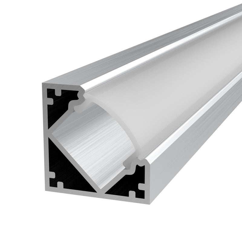 corner LED profile without strip light