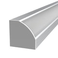 2m, Corner Aluminium LED Profile - Angled 45 Degree