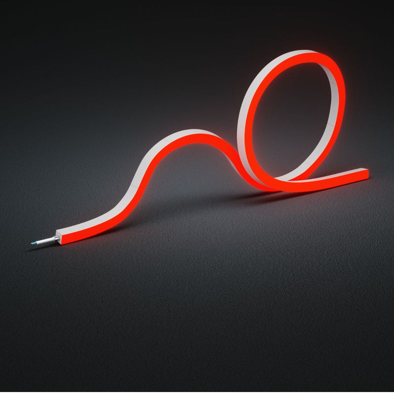RGB neon flex side bending - red