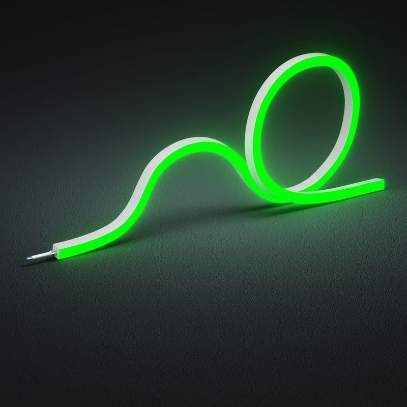 RGB neon flex side bending - green