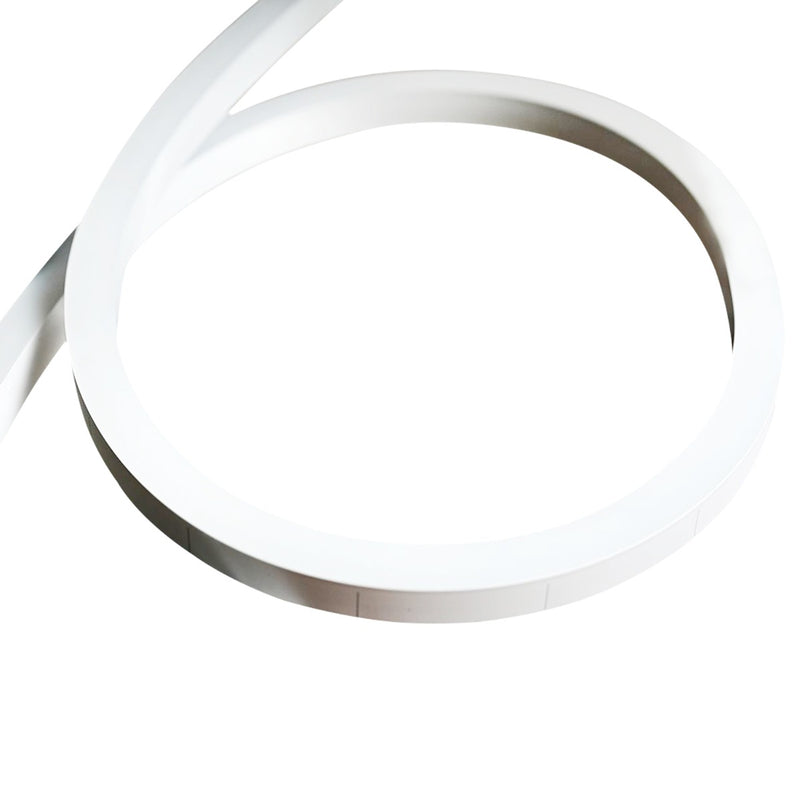 side of a top bending strip light
