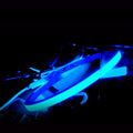 top bending RGB neon flex in blue
