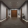 Simple Lighting - PRO-SKIRT-MB-2M - Black Skirting Profile Installed - Entryway - Full - Natural White