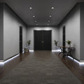 Simple Lighting - PRO-SKIRT-S-2M - Silver Skirting Profile Installed - Entryway - Full - Cool White
