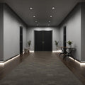 Simple Lighting - PRO-SKIRT-S-2M - Silver Skirting Profile Installed - Entryway - Full - Natural White