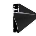 Simple Lighting - PRO-SKIRT-MB-2M - Black Skirting Profile
