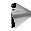 Simple Lighting - PRO-SKIRT-S-2M - Silver Skirting Profile