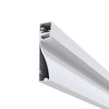 Simple Lighting - PRO-SKIRT-WH-2M - White Skirting Profile - Zoom In - Bottom