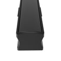 2m Surface Mounted Black Aluminium Profile Mounting Kit