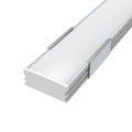 2m White, Surface Mounted 7mm LED Profile, With Frosted Cover