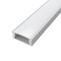 2m White, Surface Mounted 7mm LED Profile, With Frosted Cover