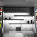 2m, White 15mm LED Aluminium Profile With Frosted Cover