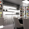 2m, White 15mm LED Aluminium Profile With Frosted Cover