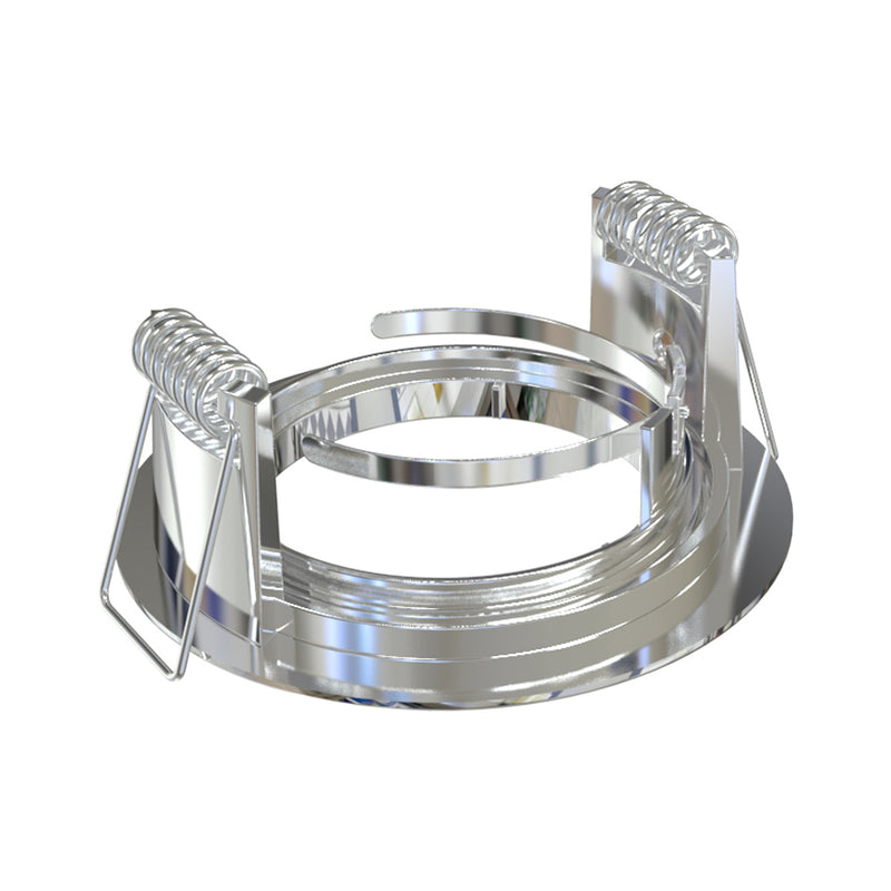 push fit clips on a chrome bezel