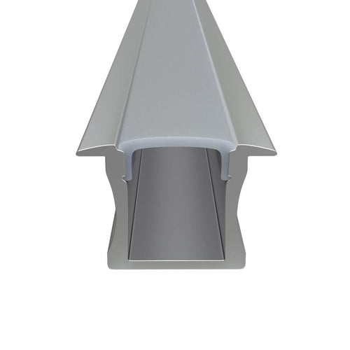 2m Recessed Mounted Aluminium LED Profile (Extrusion)