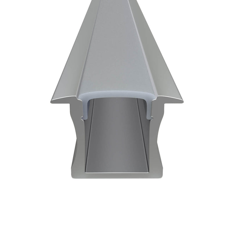 2m Recessed Mounted Aluminium LED Profile (Extrusion)