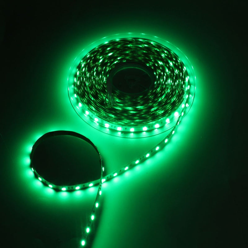 LED tape with green light