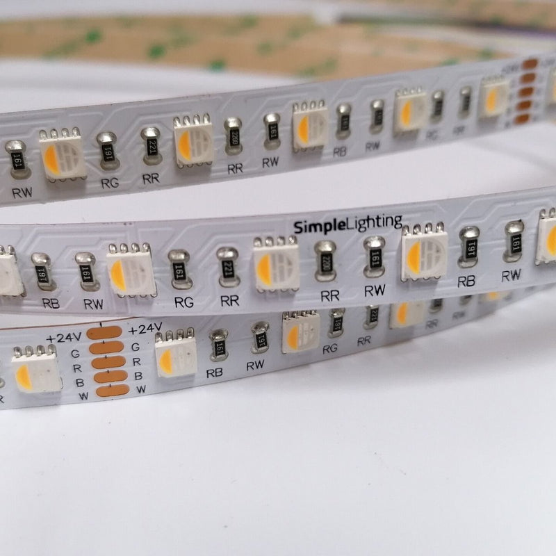 Close up of an LED tape
