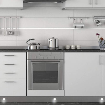 Round 4 x LED Plinth Light Kit With LED Driver, 4000K Natural White