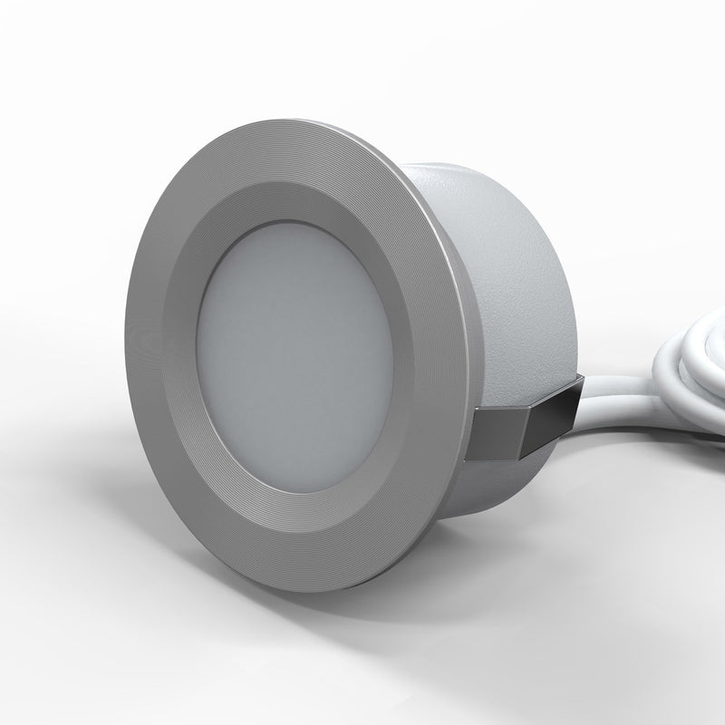 Round LED plinth light