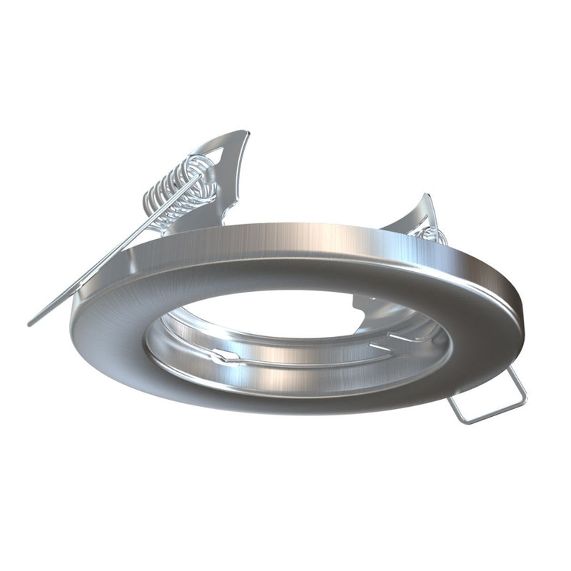  Recessed GU10 Downlight - Brushed Chrome Finish