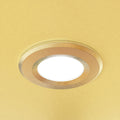 mounted satin nickel fire rated LED downlight